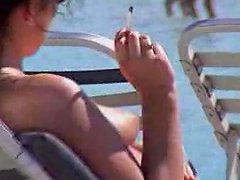 Horny Tits Beach Voyeur Porn Videos